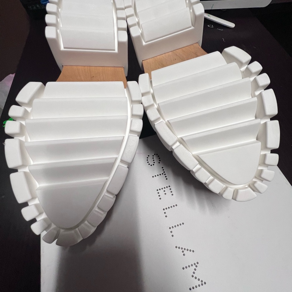 ❌SOLD❌ Stella McCartney Emilie Platform Chelsea Boots Black Size 41EU/11US - Picture 7 of 14